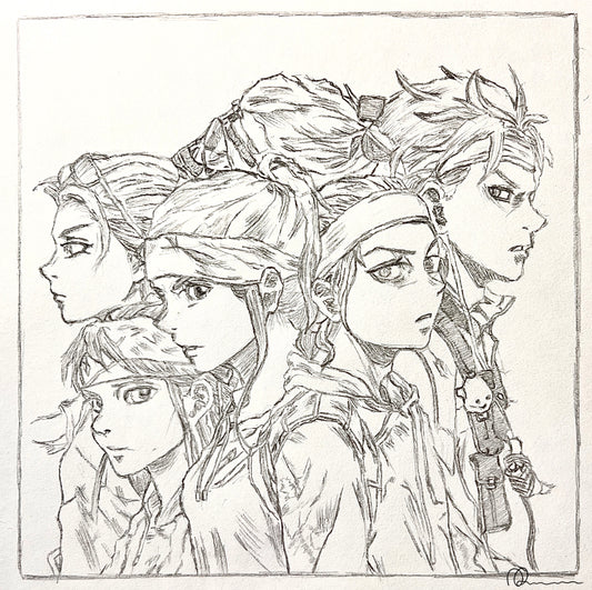 The Bushidõ Squad - Art Print - Signed And Numbered
